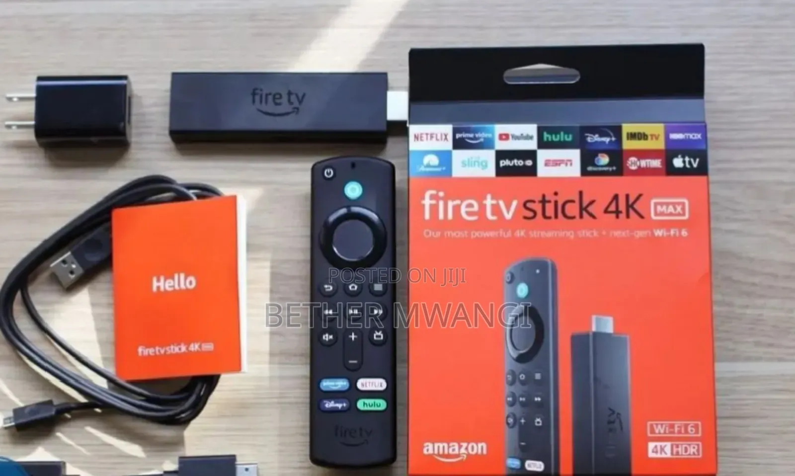 Amazon Fire Tv Stick Max in Kenya