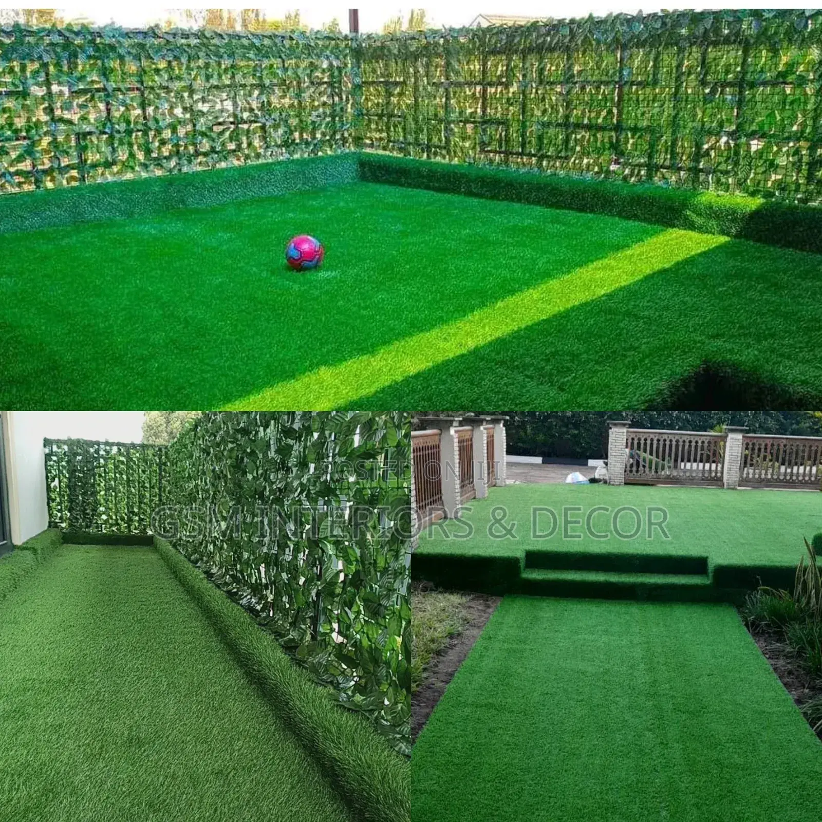 Open Field Artificial Grass Grass Carpet