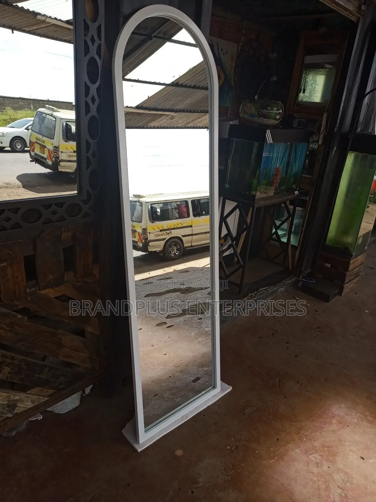White Full Length Mirror