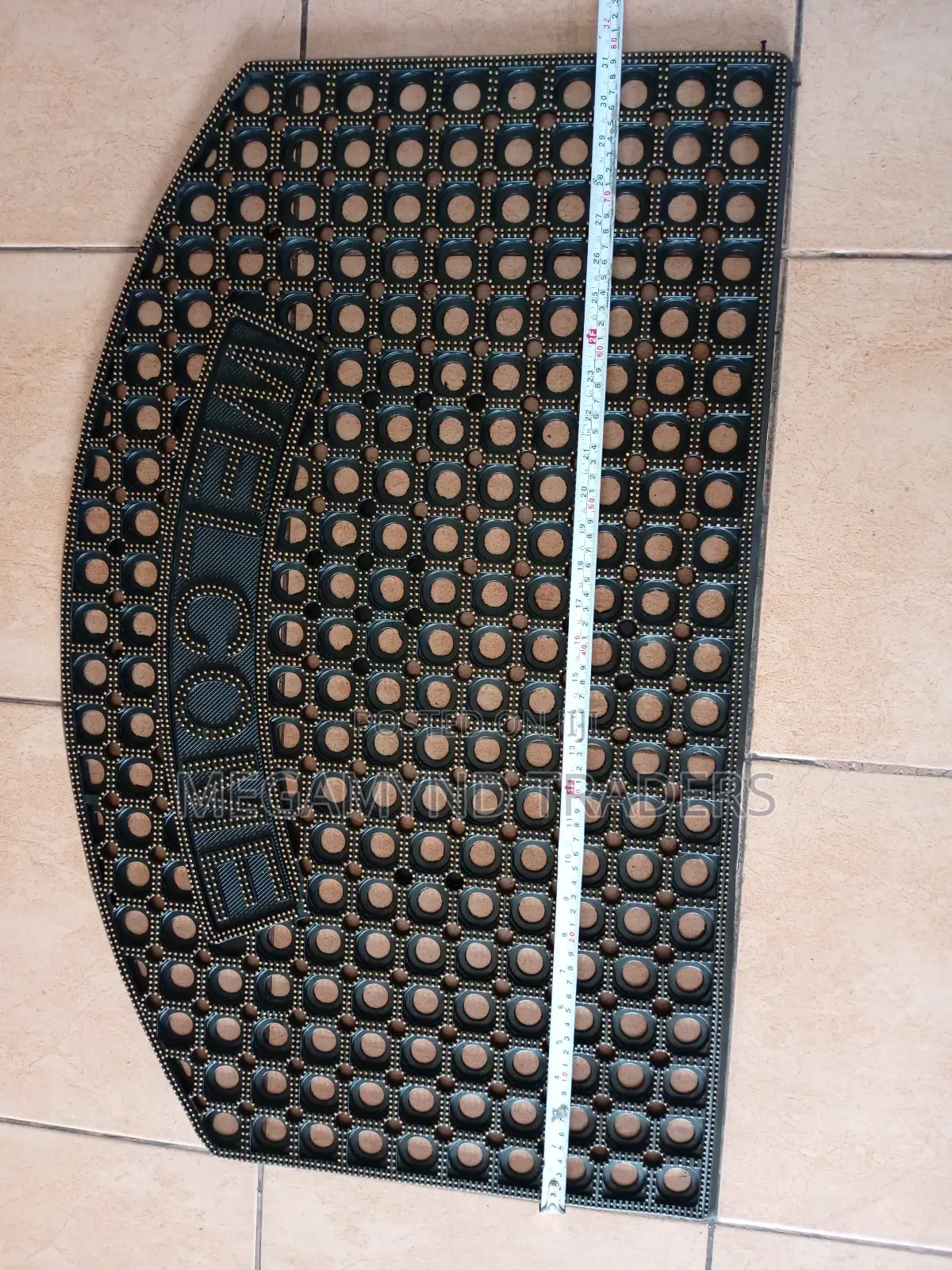 Rubber Door Mat 50*80cm/Heavy Duty Outdoor Rubber Mat