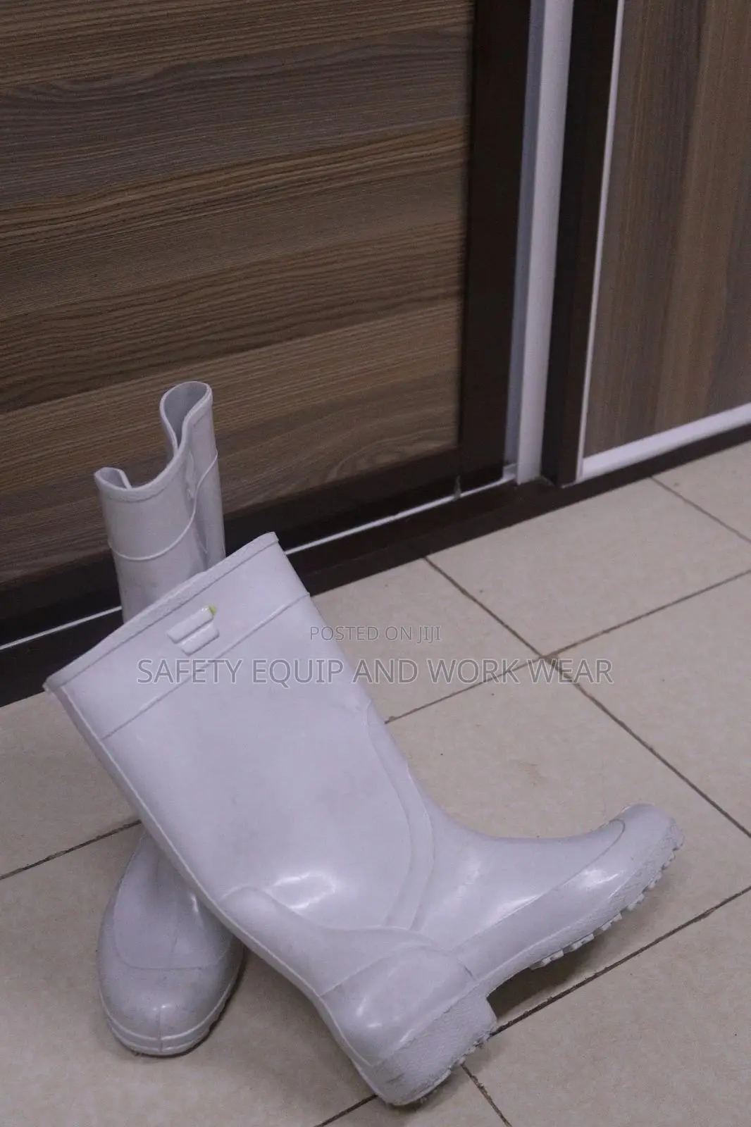 Light Duty Gumboots-white