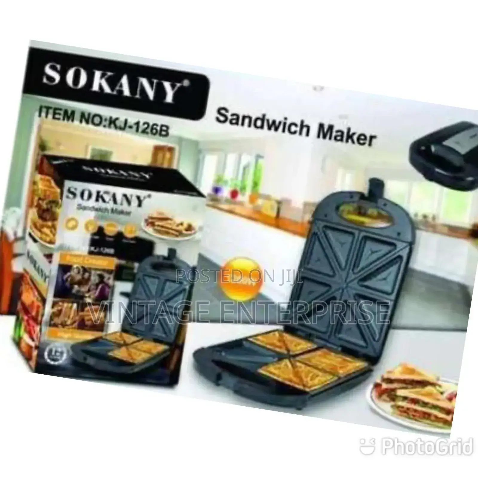 *4 Slice Sandwich Maker*