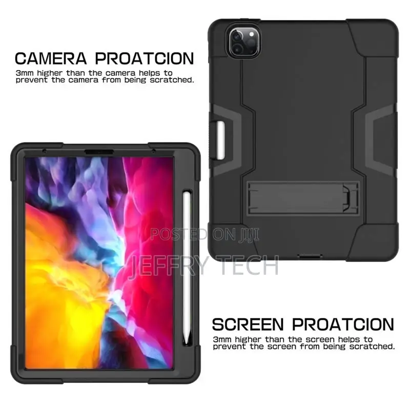 iPad Pro 12.9 Inch 6th Gen 2022 Rugged Dual Layer Case