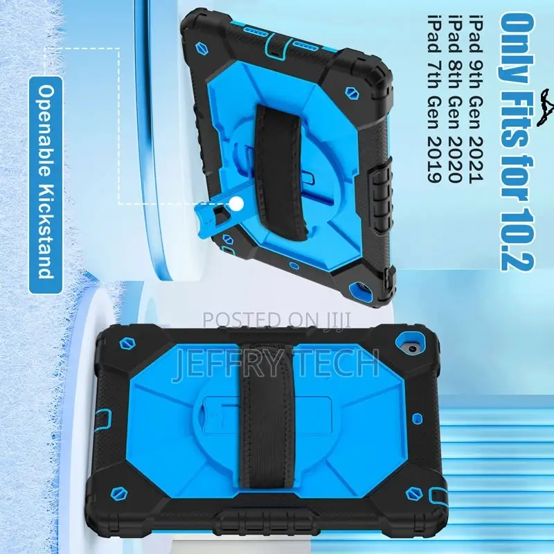 iPad 8th Gen 10.2 Inch 2020 Shockproof Protective Cover,B[Ue