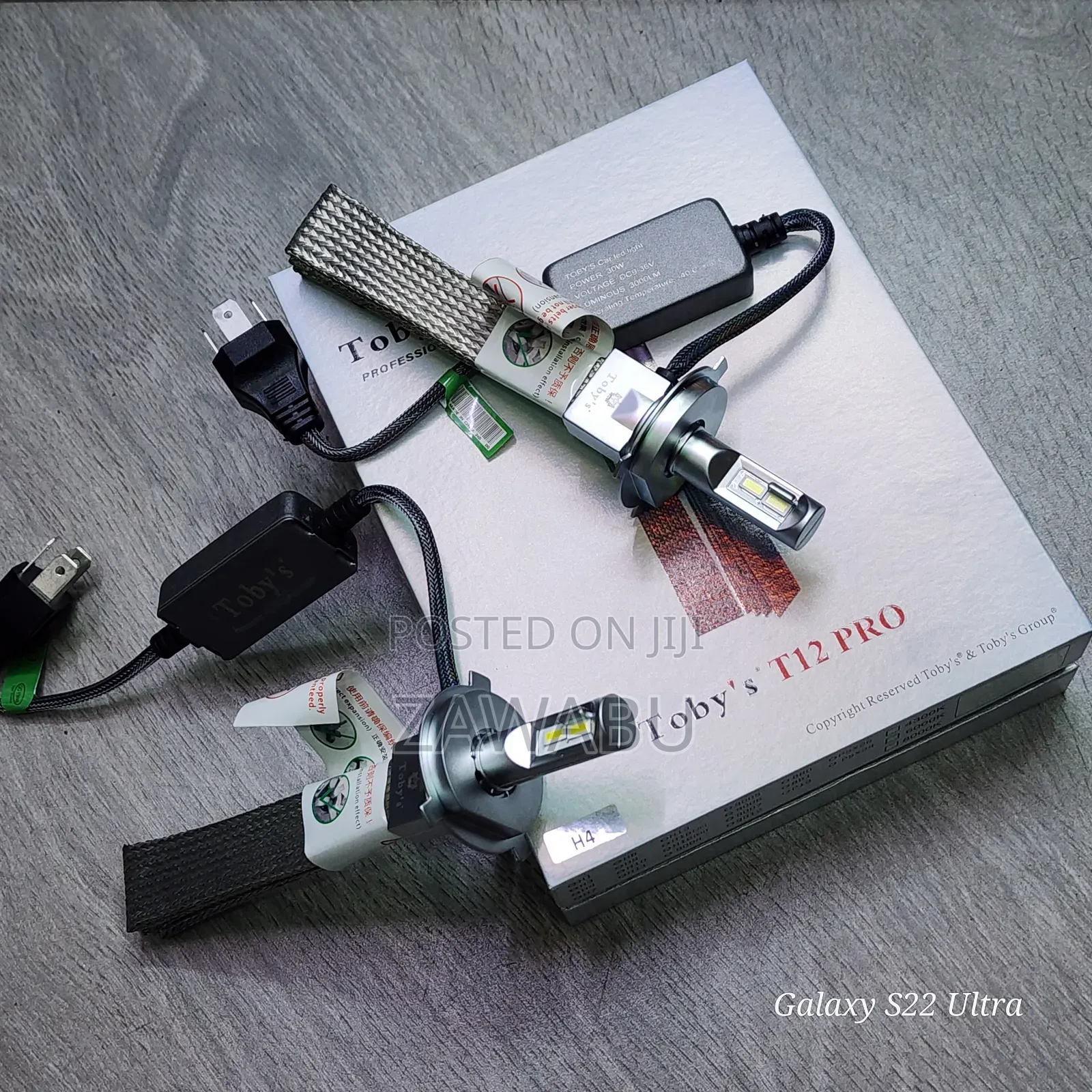 Toby's T12 PRO H4 LED Headlight Bulb