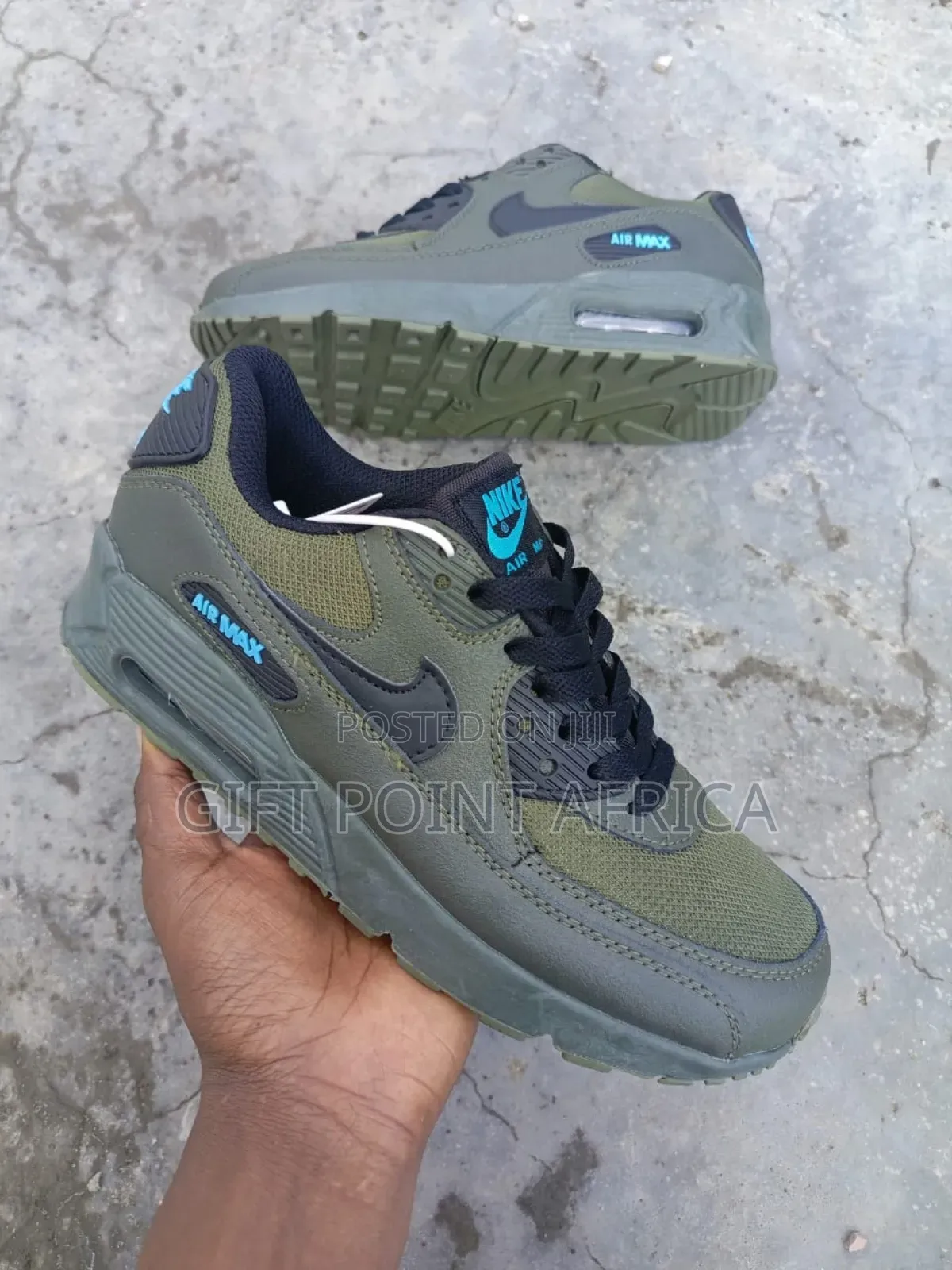 Jungle Green Airmax 90 Unisex Sneakers
