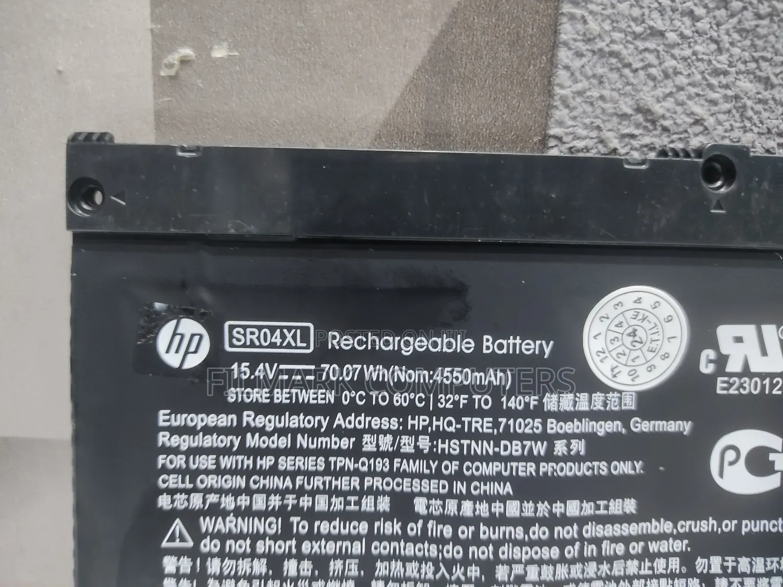 SR04XL Original Battery for HP OMEN 15