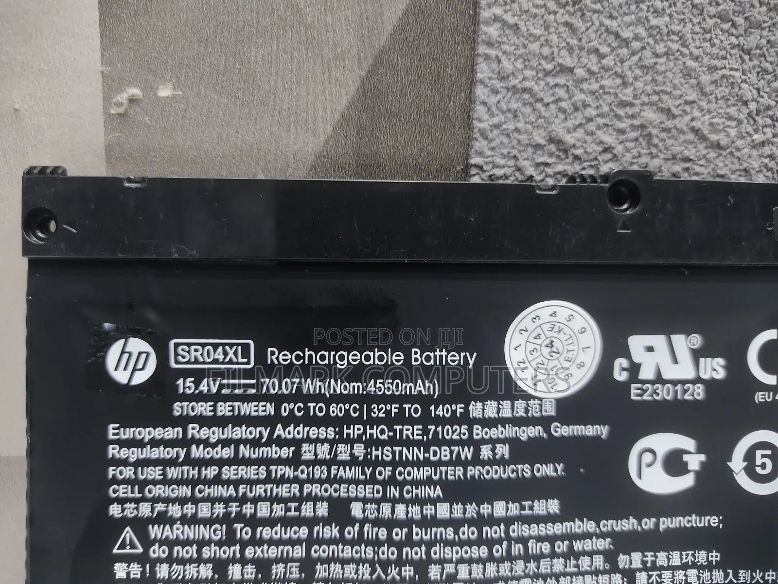 SR04XL Original Battery for HP OMEN 15