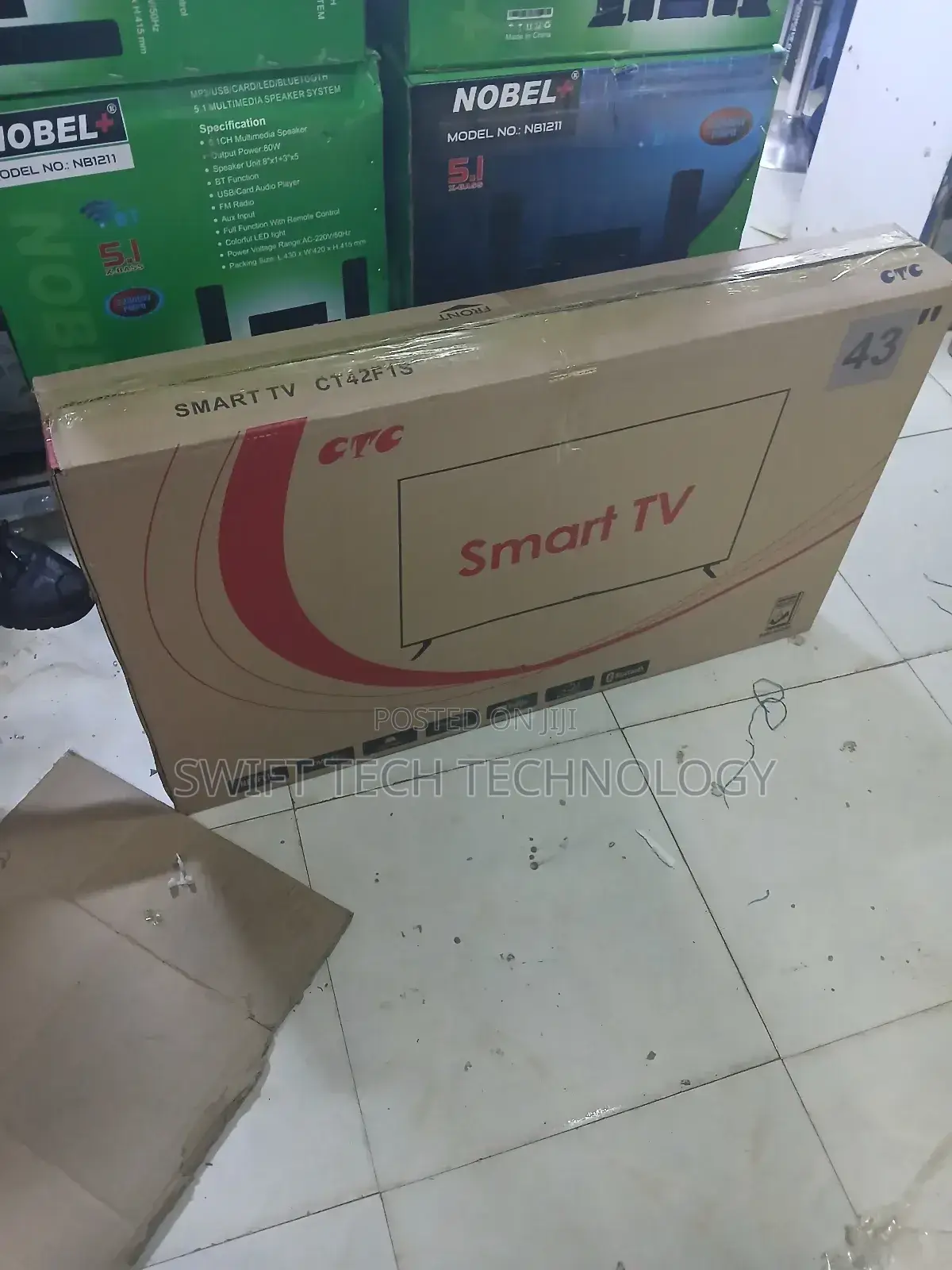 CTC 43 Inches Smart Tv Framless