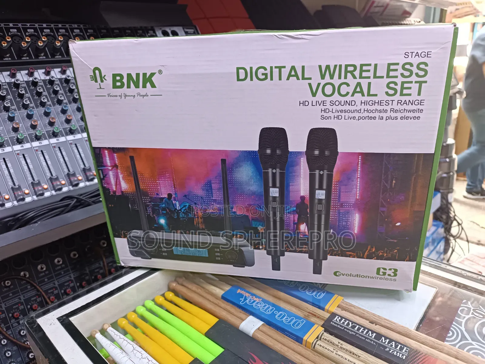 BNK Evolution G3 2in1 Wireless Microphone
