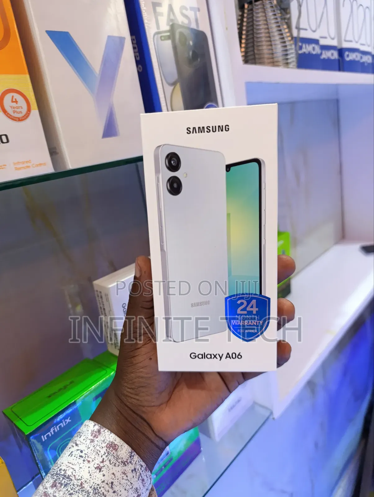 New Samsung Galaxy A06 128 GB Blue