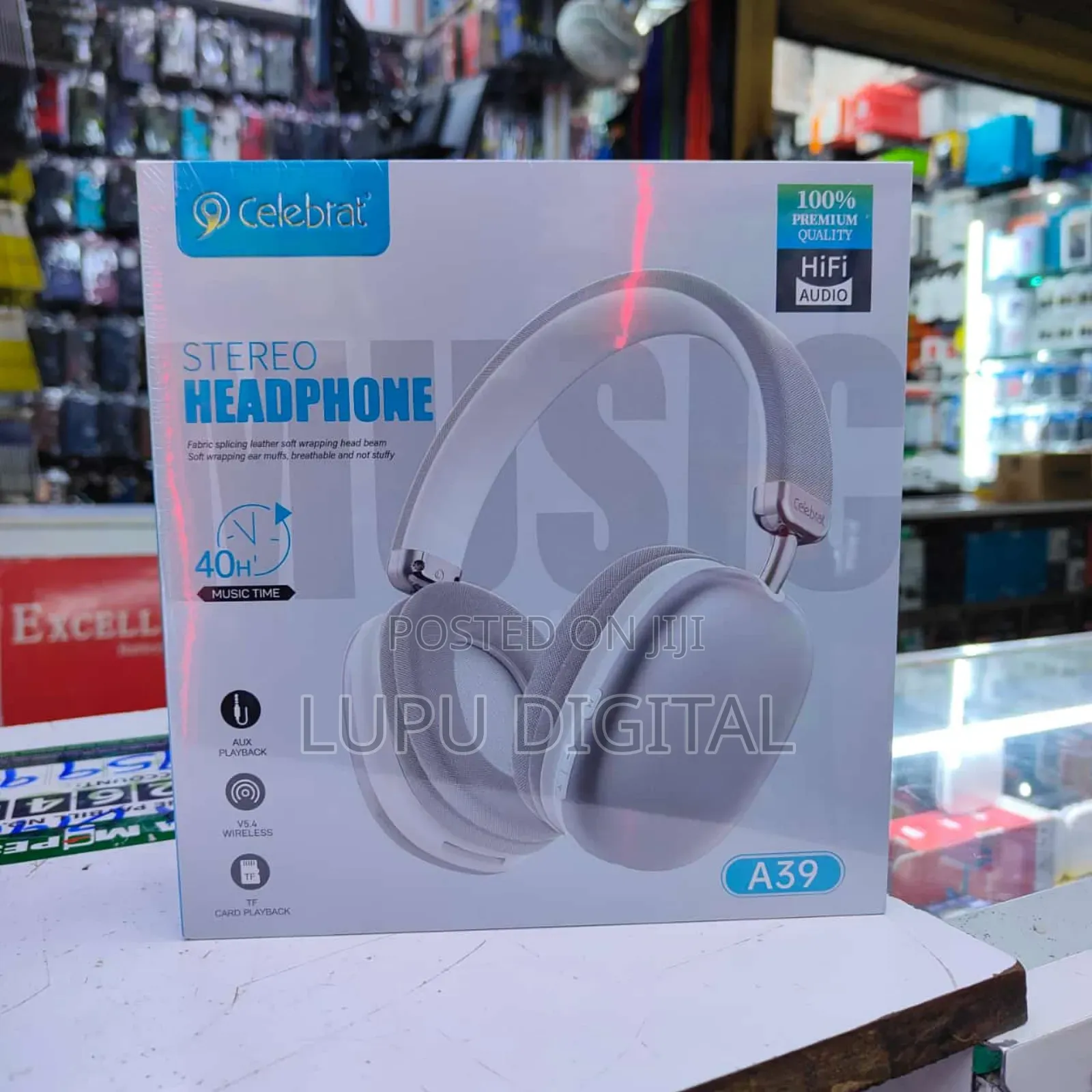 A39 Celebrat Stereo Headphones