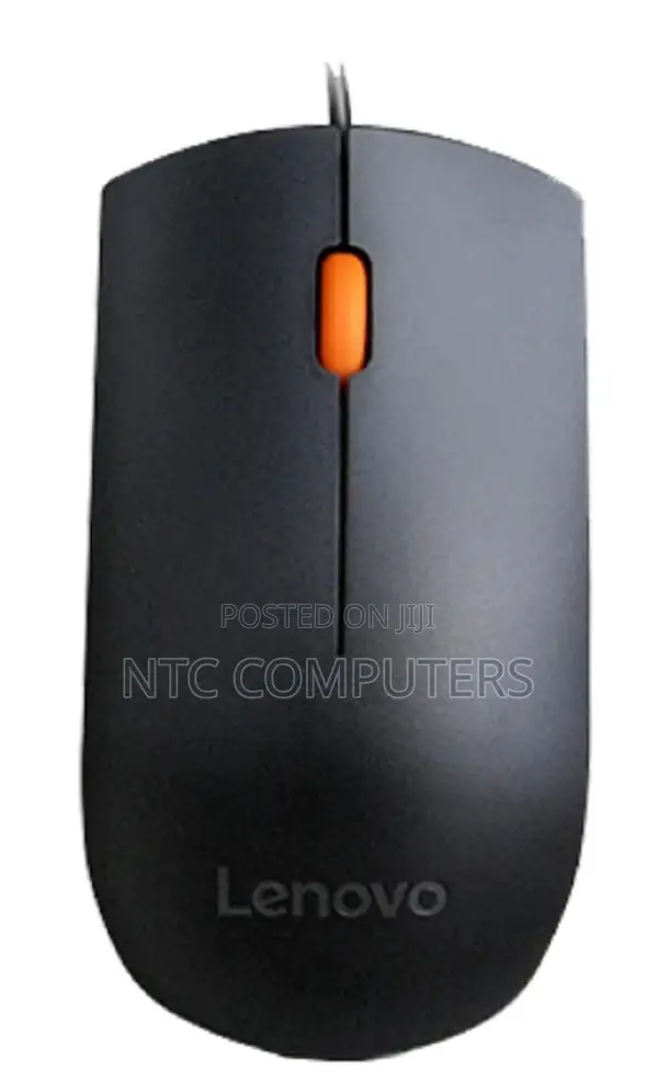 Lenovo 300 Wired USB Mouse - Black - GX30M39704