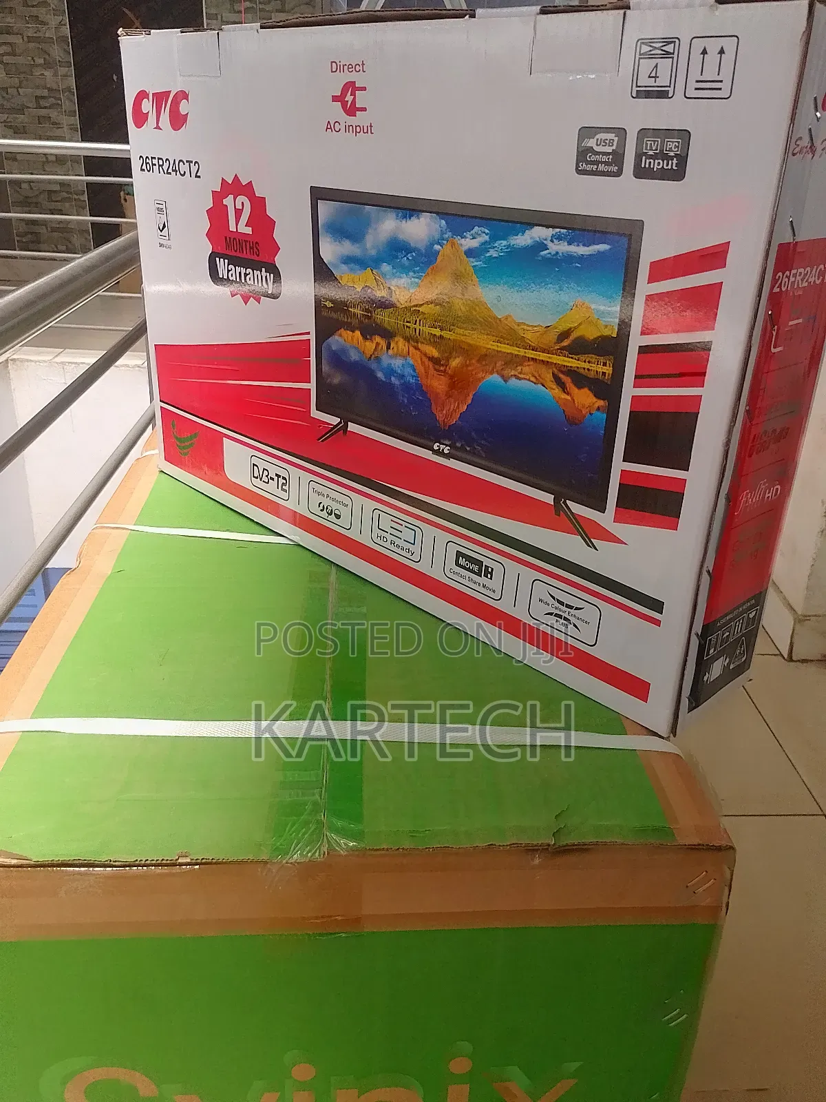 CTC 26 Inch LED Digital Tv, Usb, HDMI VGA