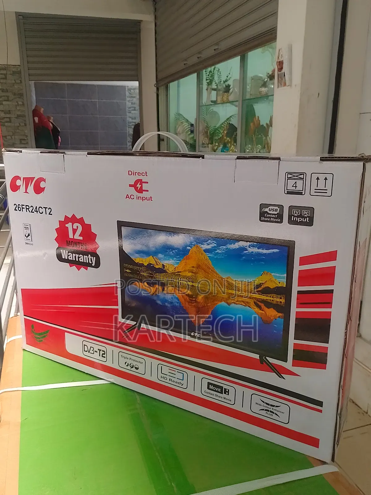 CTC 26 Inch LED Digital Tv, Usb, HDMI VGA