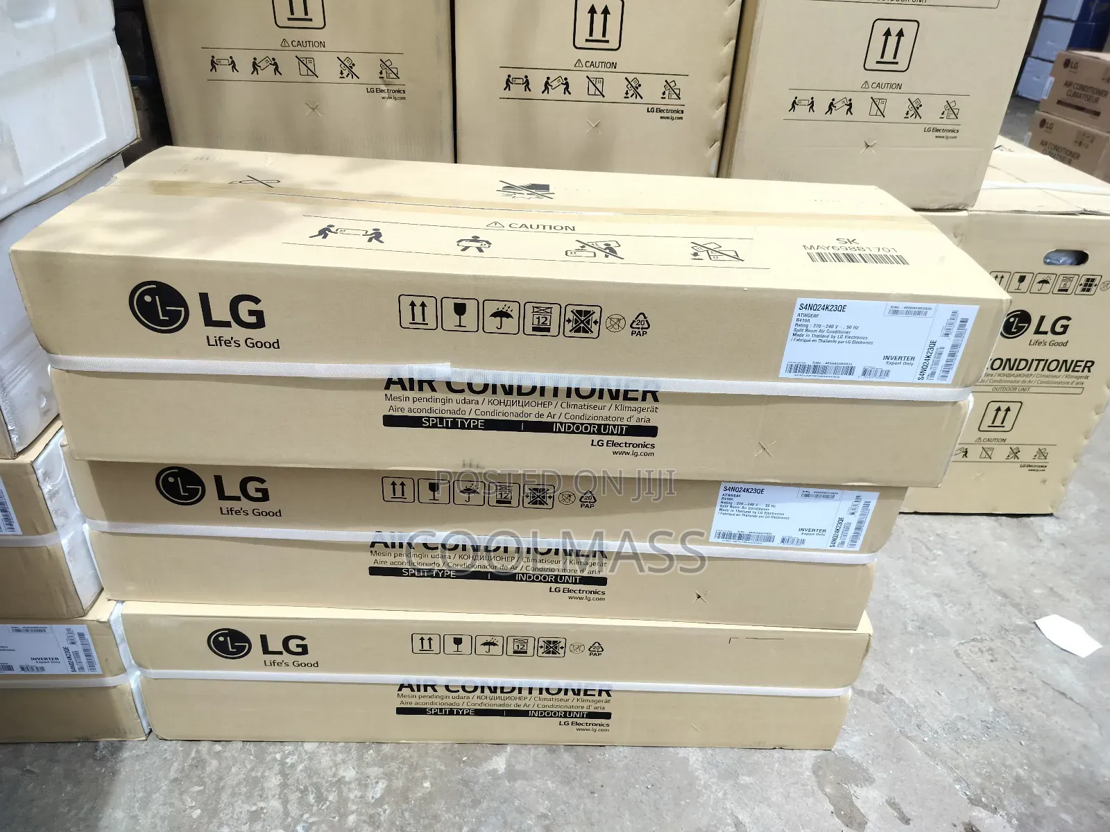 LG Air Conditioning Inverter Different Sizes Available