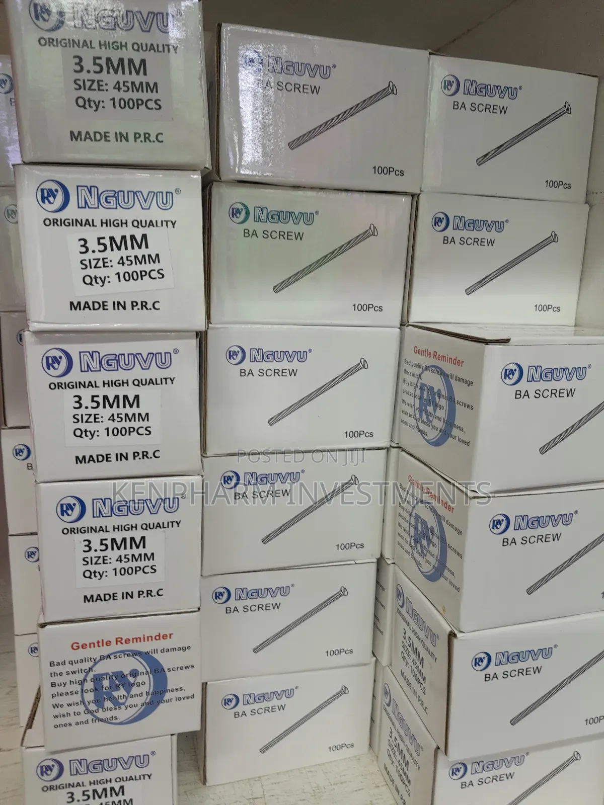 2 BA Screws 》 3.5mm * 45mm