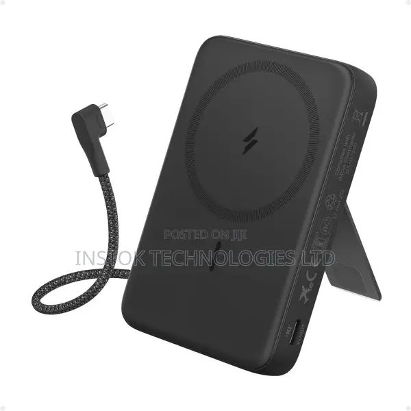Anker Zolo Power Bank (, Magnetic, Built-in USB-C Cable)