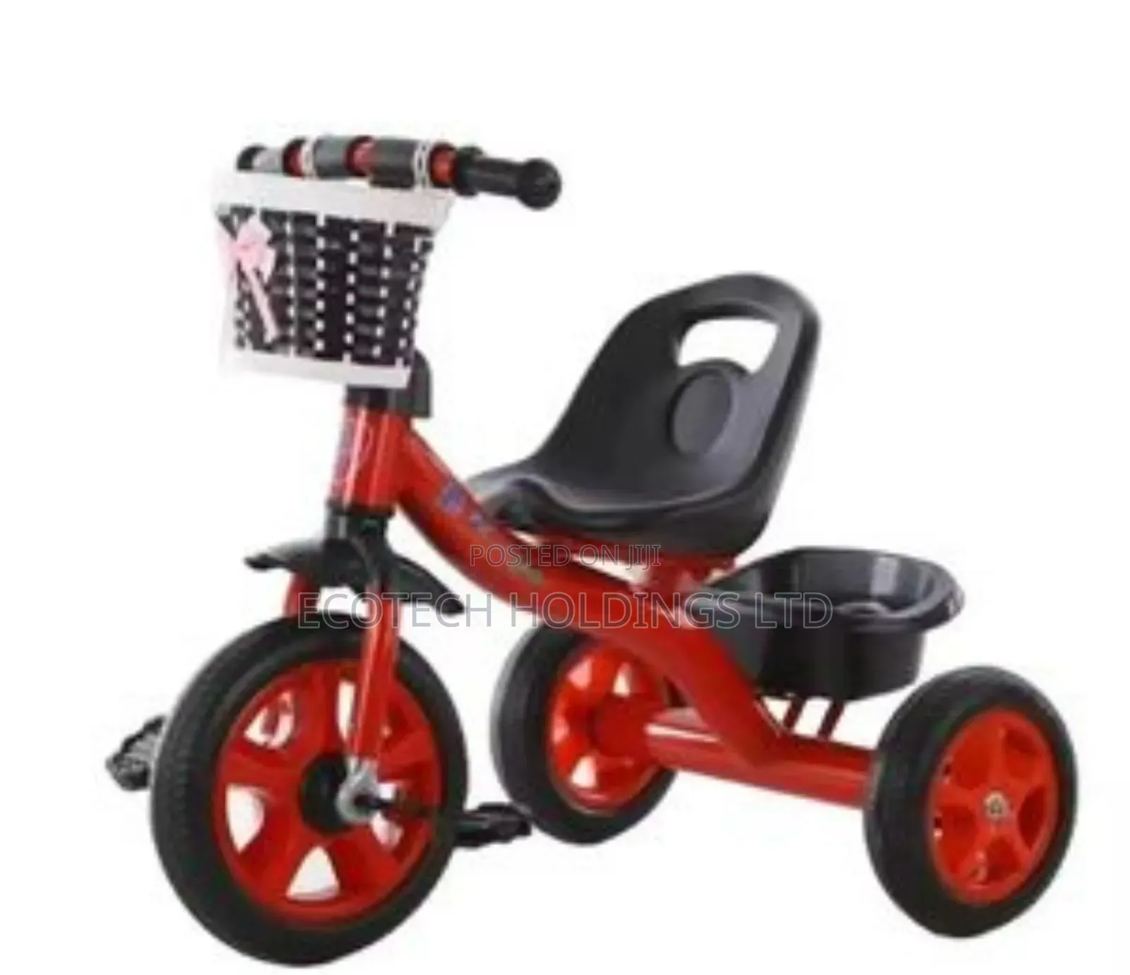 Elegant Red Kids Tricycle 3 Wheeled Kjh6