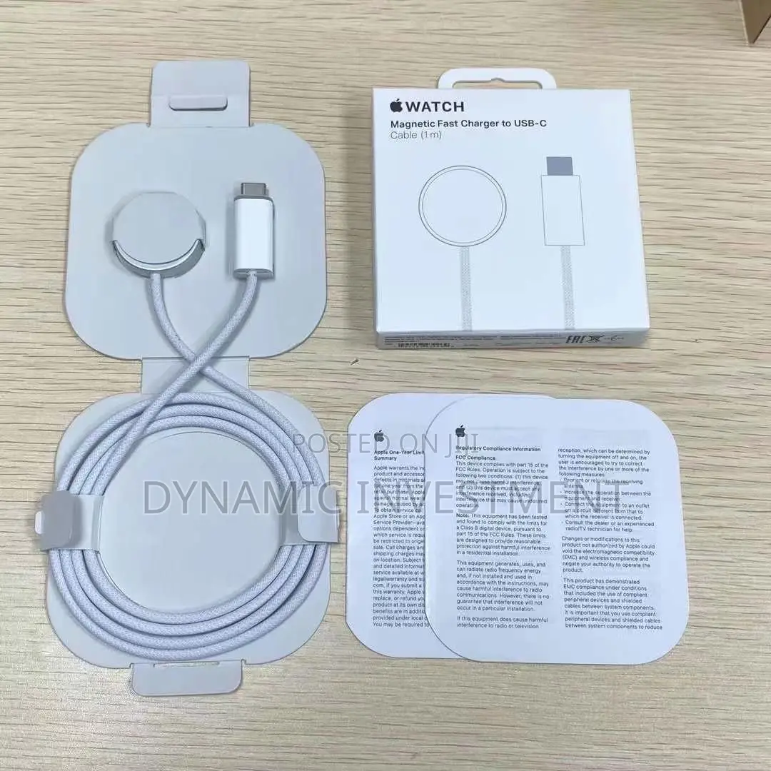 Apple Watch Magnetic Fast Charger to USB-C Cable (1 M)