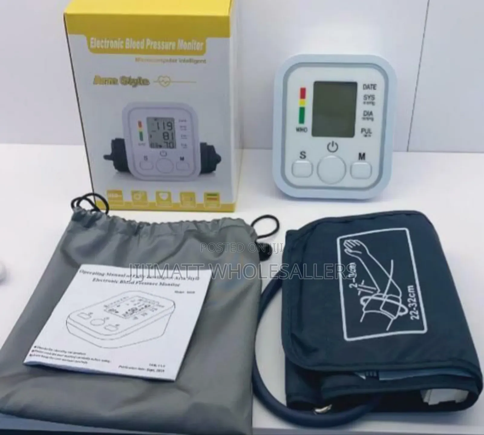 Electronic Bp Blood Pressure Monitor 