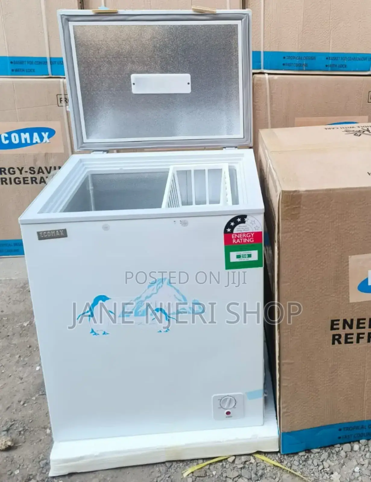 Ecomax 119 Litres Chest Deep Freezer EC/199L