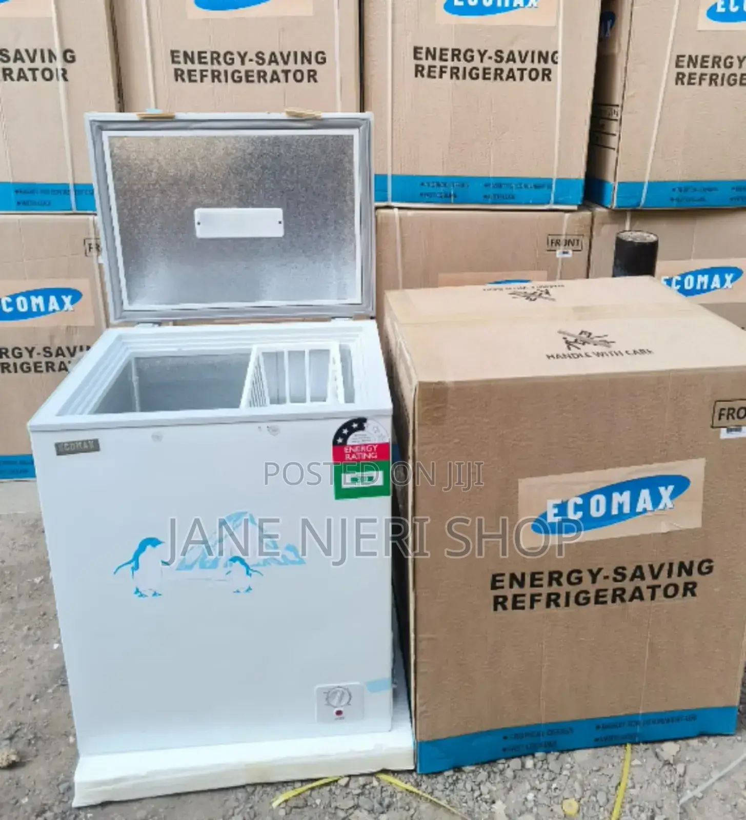 Ecomax 119L Chest Deep Freezer EC/199L