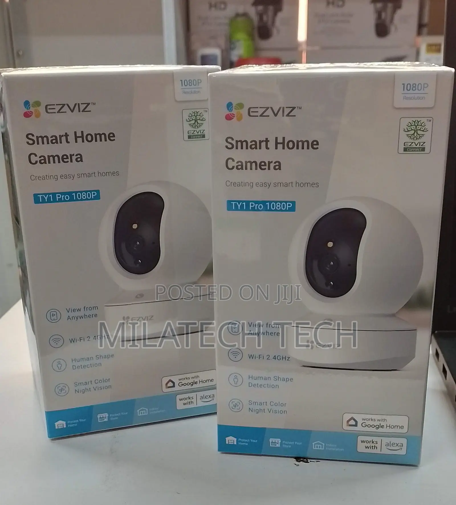 Ezviz TY1 Smart Wi-Fi Pan Tilt 1080p Camera- Nanny Camera