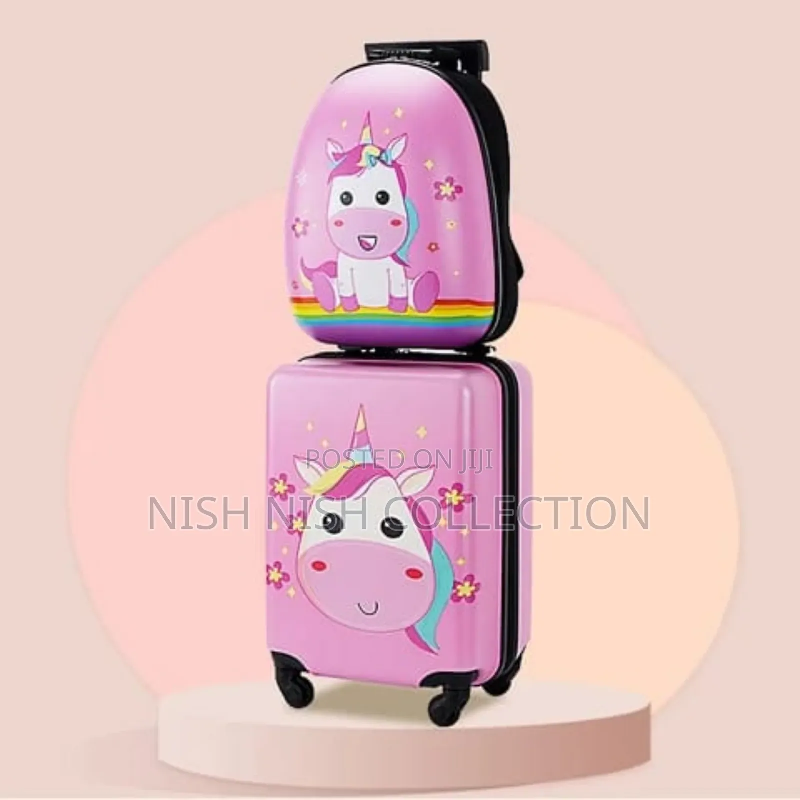 Cartoon Themed Kids Trolley Bags