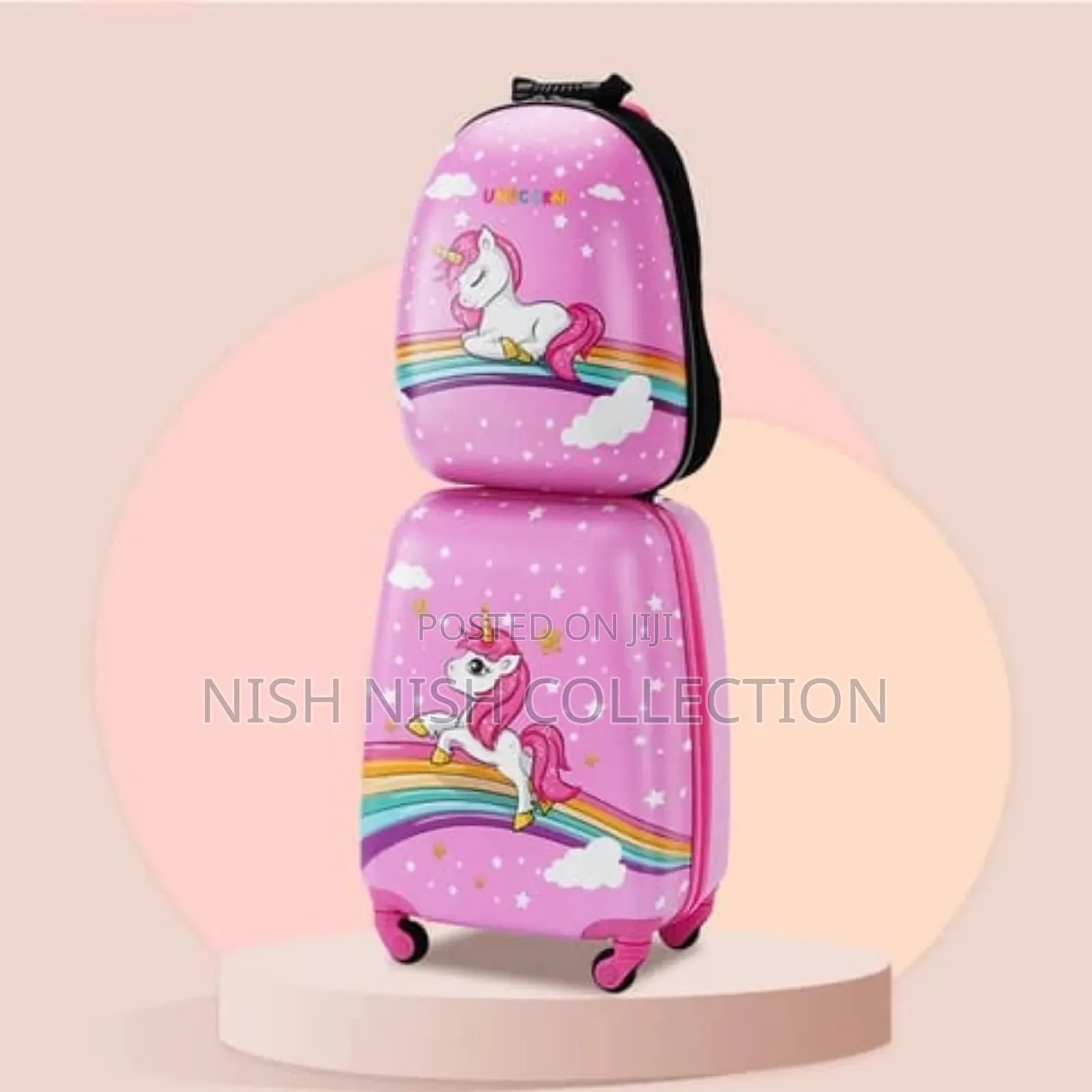 Cartoon Themed Kids Trolley Bags