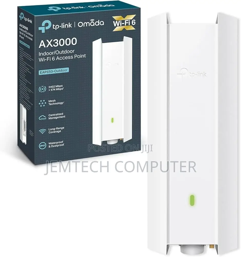 Tp Link Eap650 Access Point Ax3000 Indoor/Outdoor Wifi 6