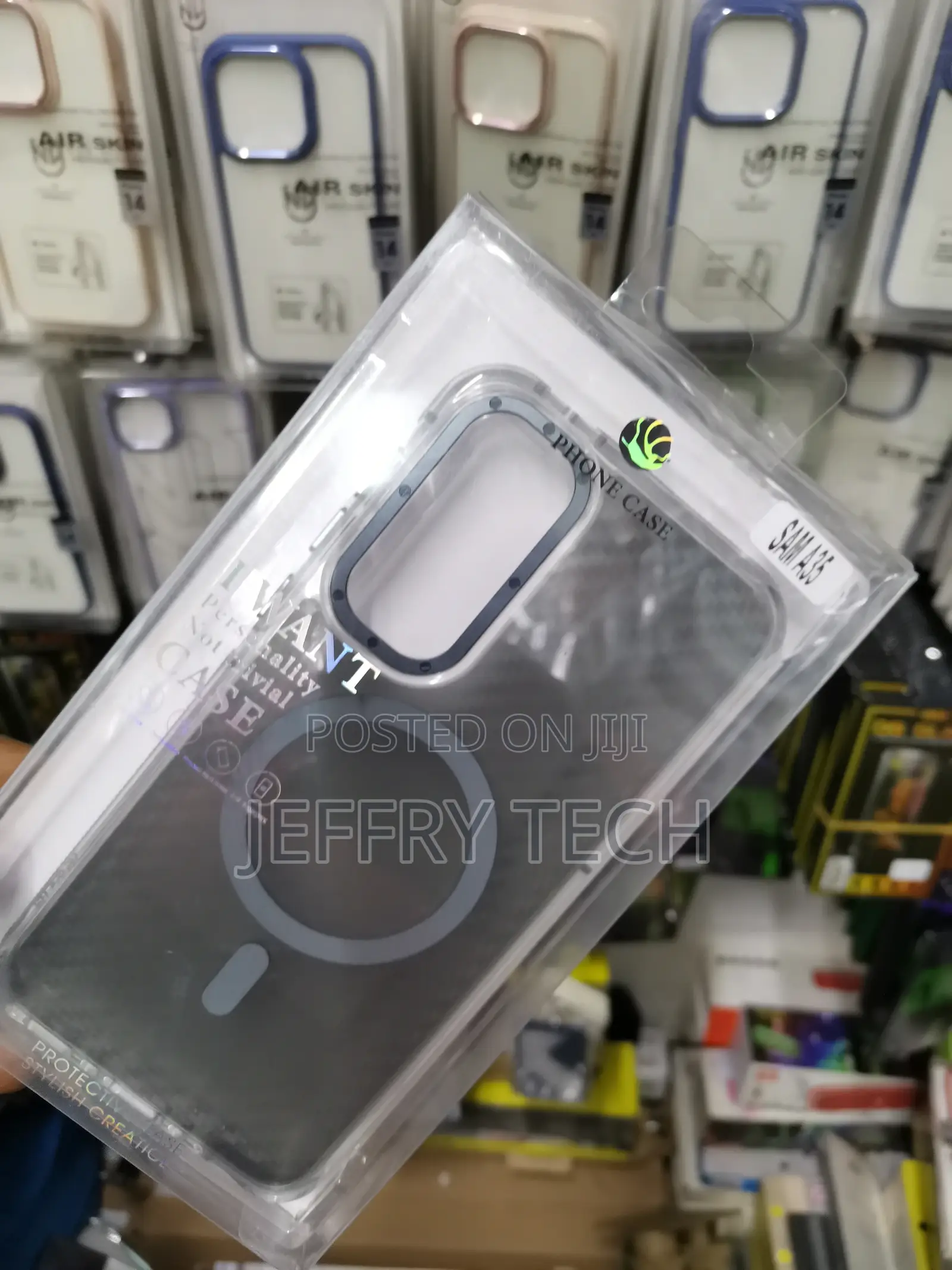 Samsung Galaxy A35 Case With Magsafe, Metal Camera Frame