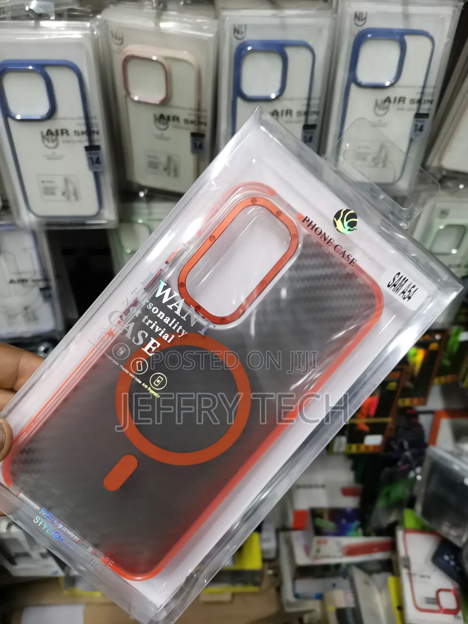Case for Samsung Galaxy A54 With Magsafe,Metal Frame