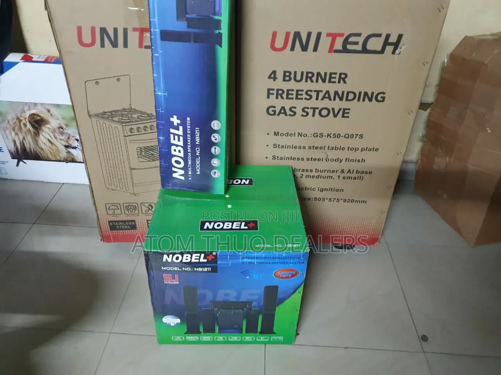 Nobel 1211 Tall Boy 5.1 Home Theater System