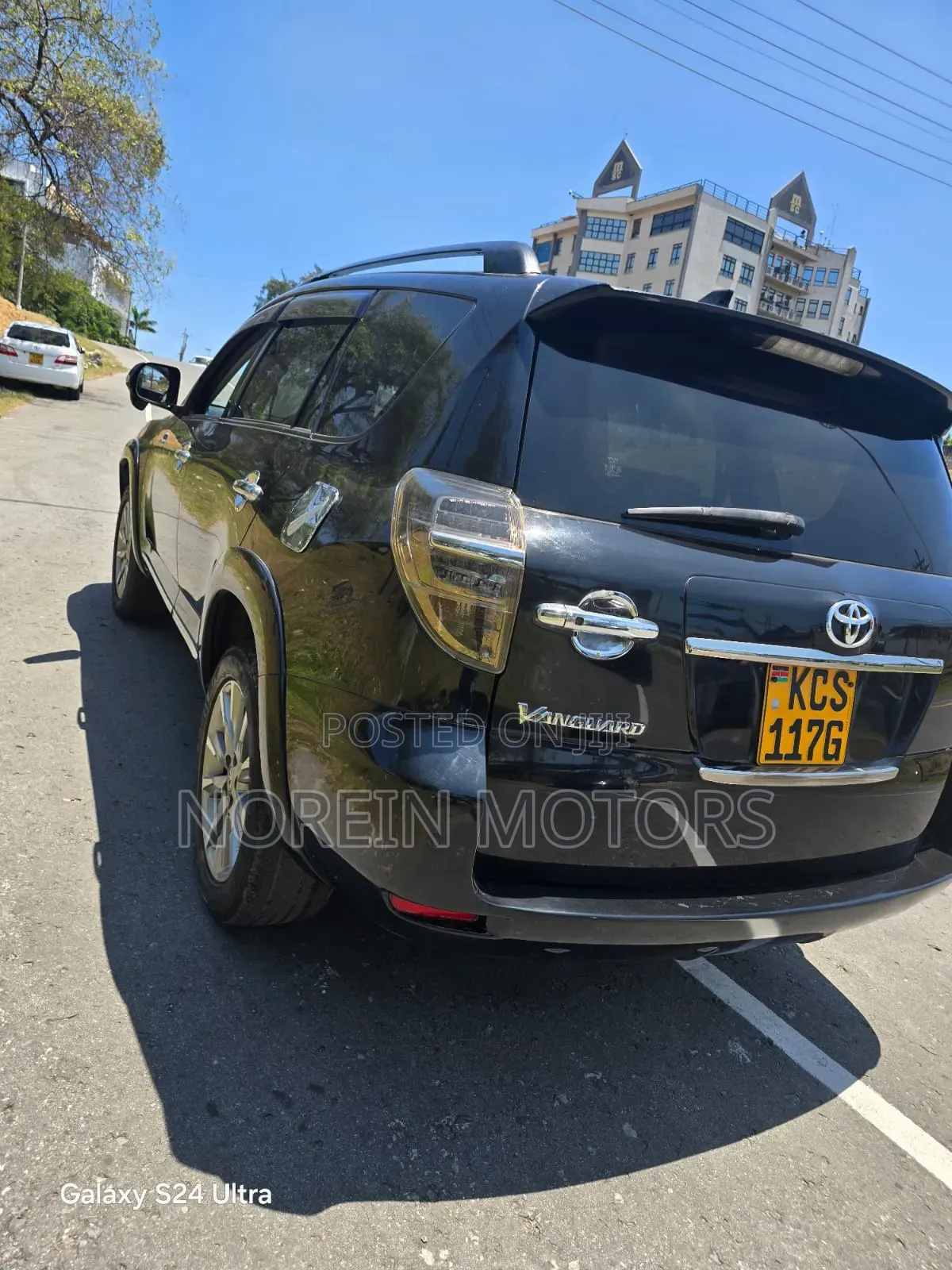 Toyota Vanguard 2012 Matt Black