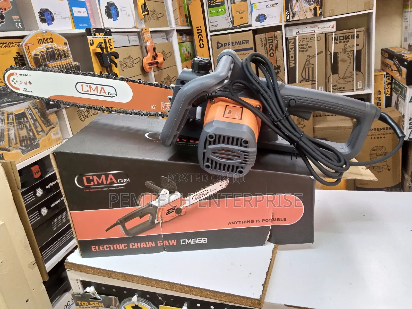 16" CMA Electric Chainsaw