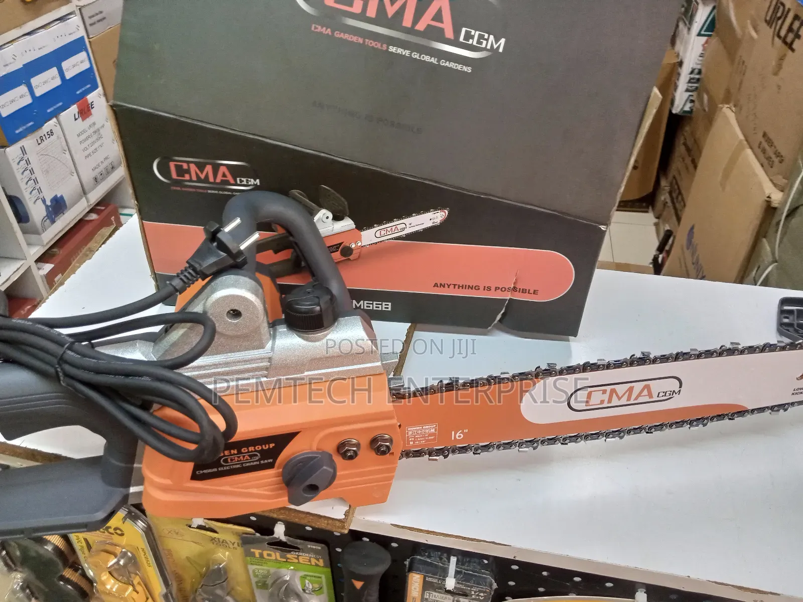 16" CMA Electric Chainsaw