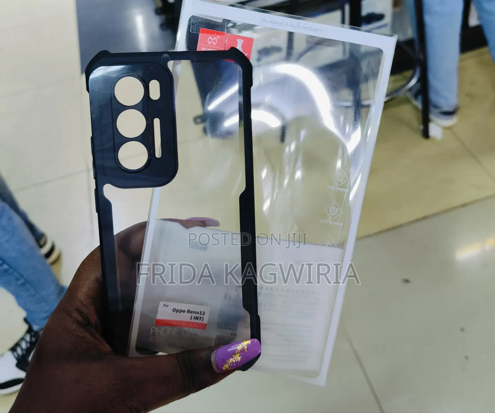 Oppo Reno 12 5G Xundd Shockproof Clear Back Case