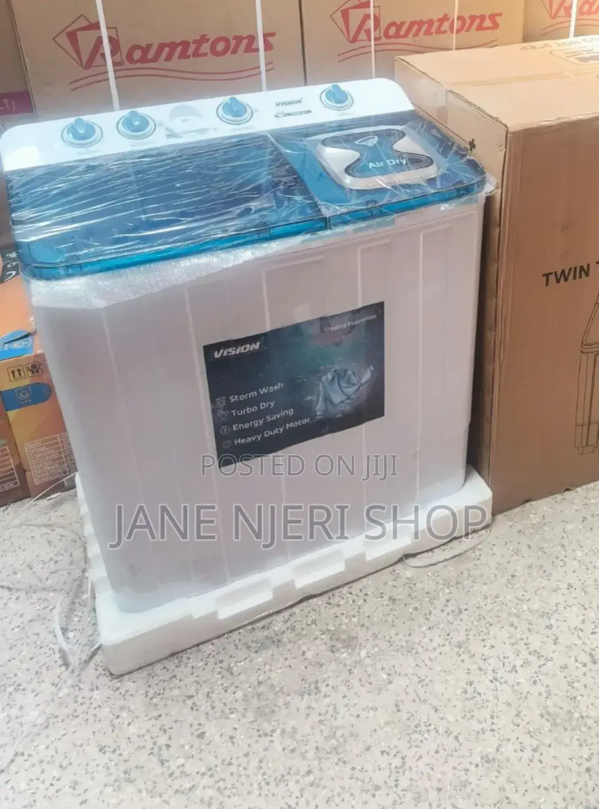 12kgs Vision Twin Washing Machine v/N12kg