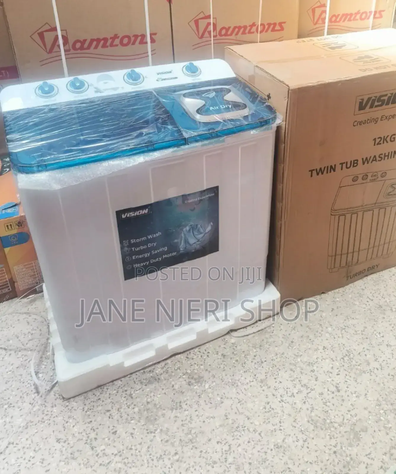 12kgs Vision Washing Machine v/N12kg