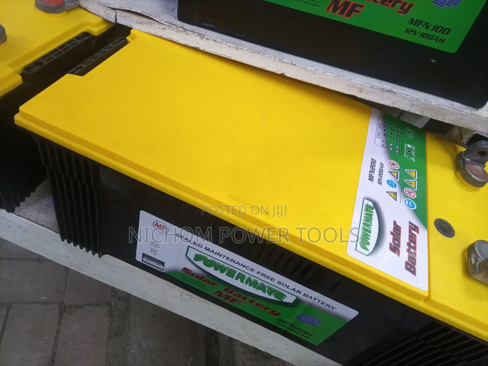 Powermate 200ah Solar Battery/Maintenance Free Battery