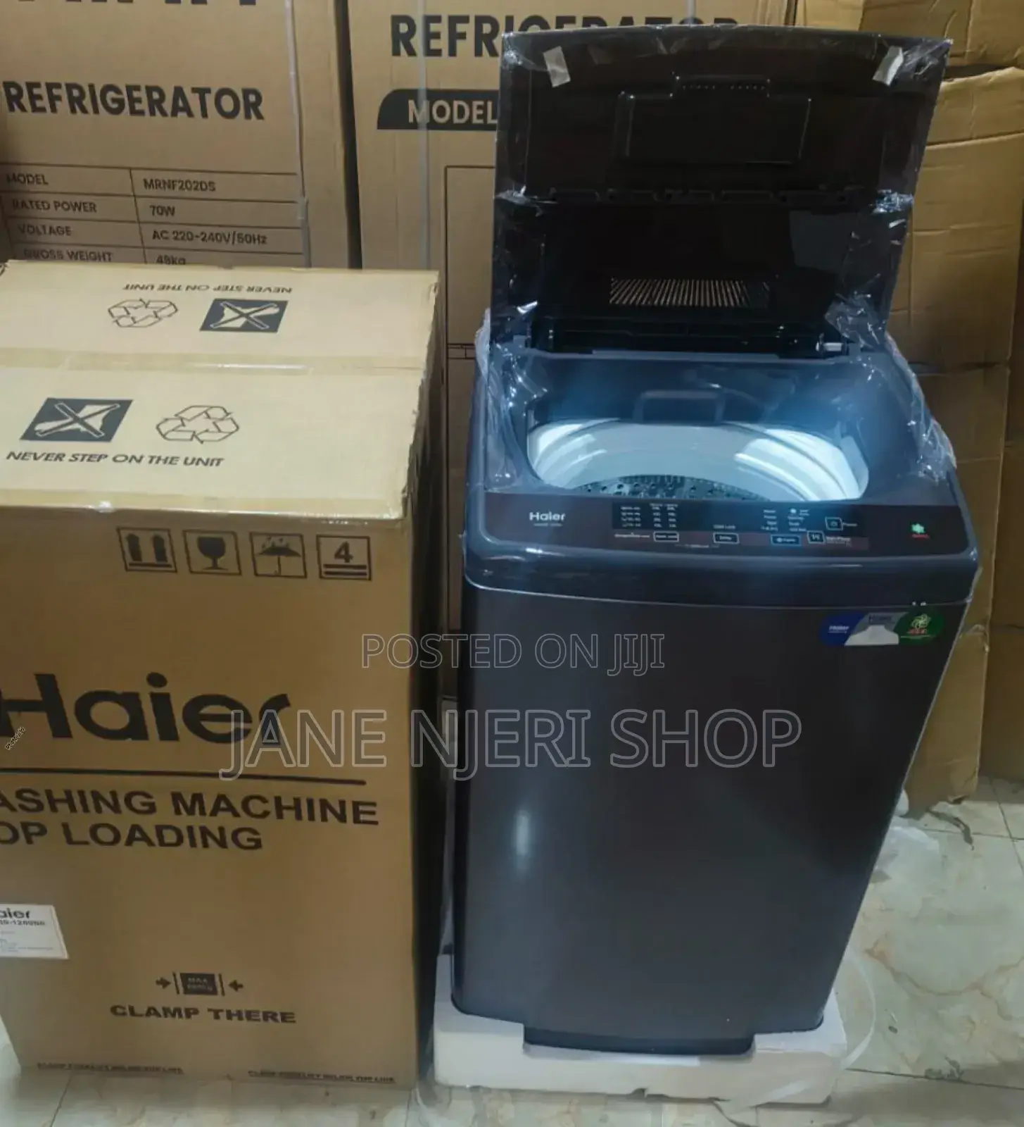 Haier 8kg Full Auto Top Load Washing Machines WM/H