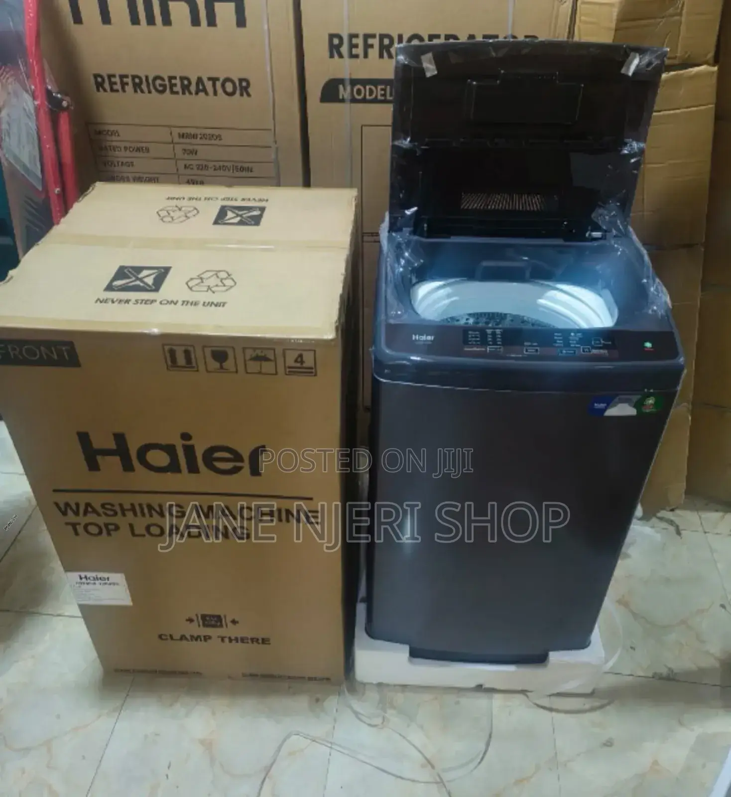 Haier 8kg Automatic Top Loader Washing Machines WM/H