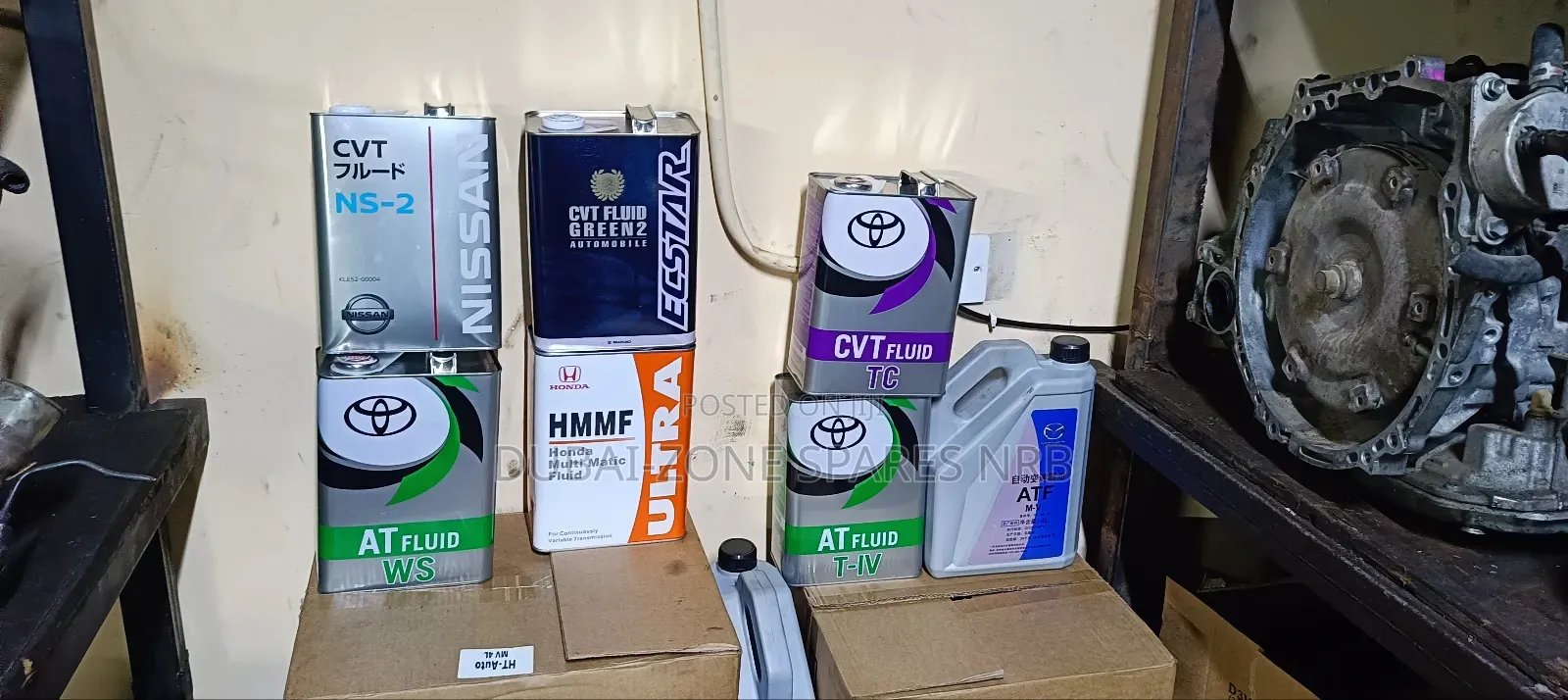 CVT and ATF for All Japanese Vehicles.