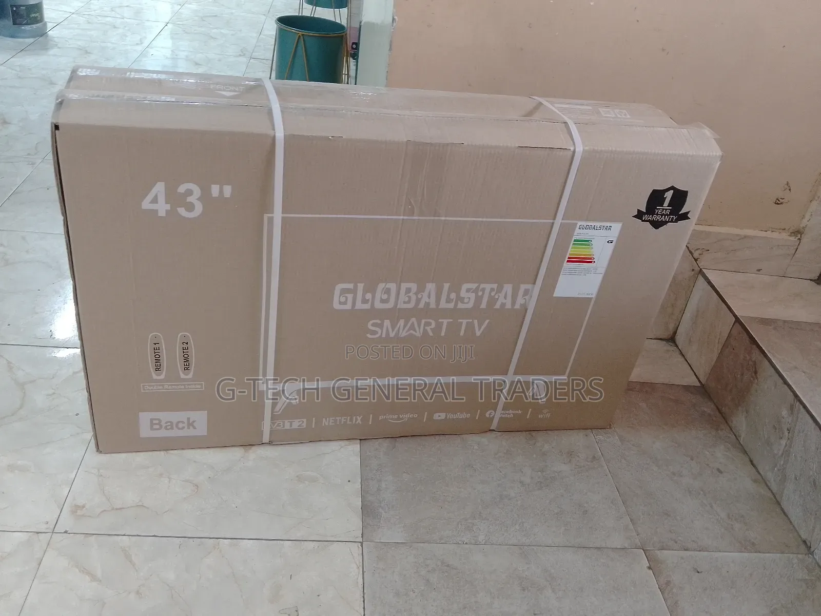 Globalstar 43inch Smart Android, Youtube, Netflix