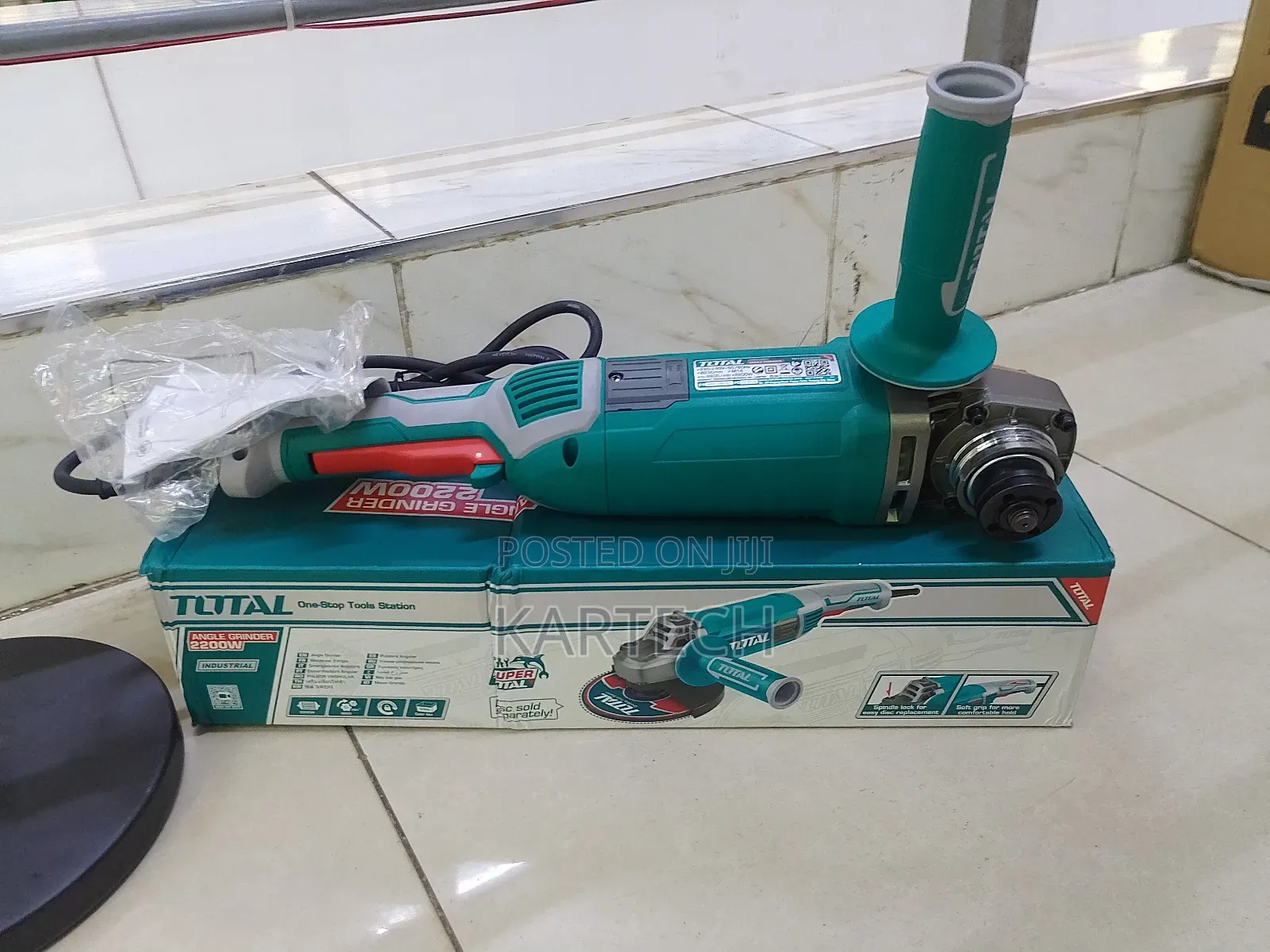 Total 2200 Watts 9 Inches Powerful Angle Grinder