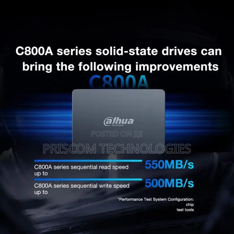 Dahua 3D Nand SSD C800A 2.5 Sata 256gb