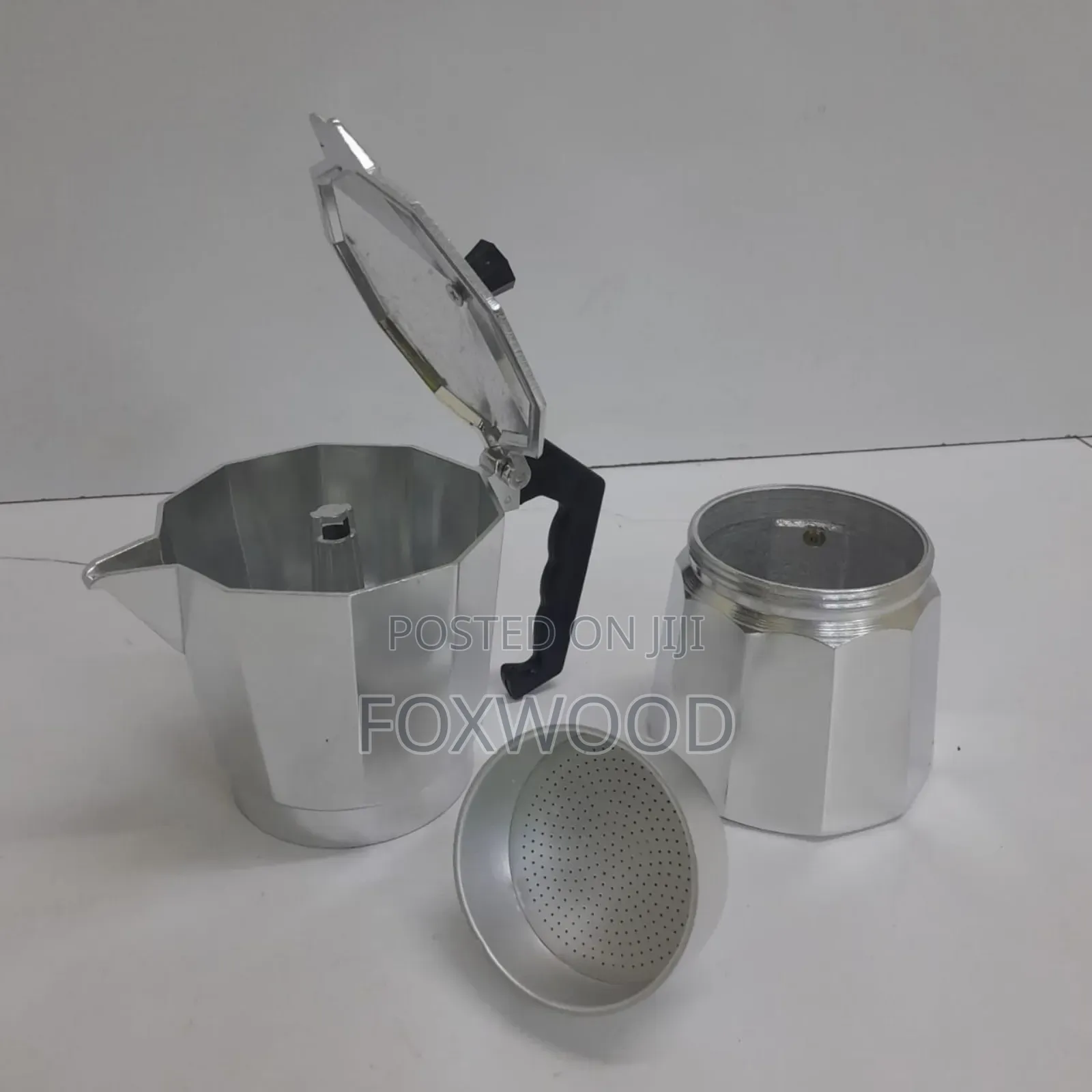 Expresso Coffee Maker Steel 450ml