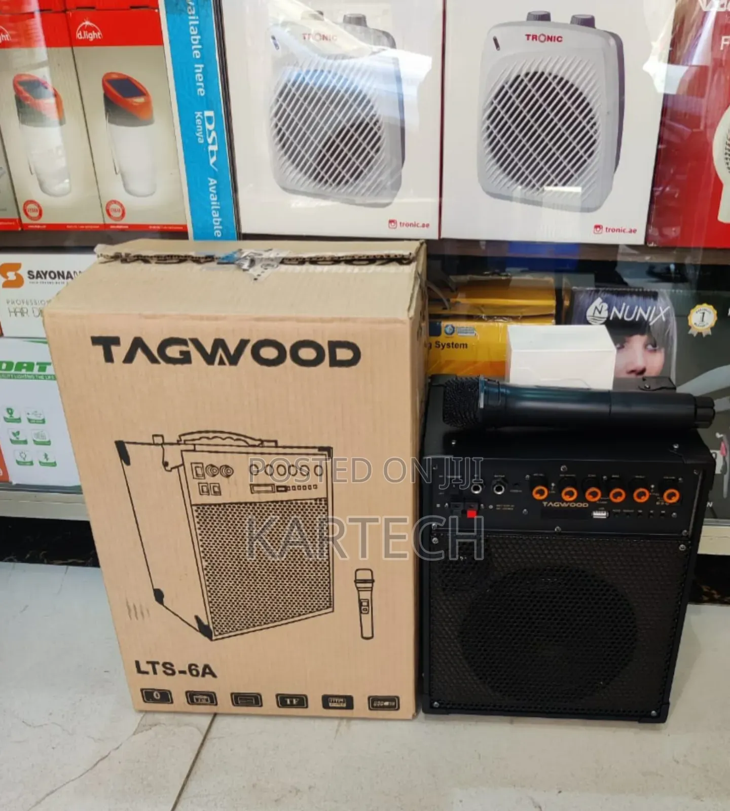 Tagwood 6 Inch 6a Trolley Speaker With Microphone