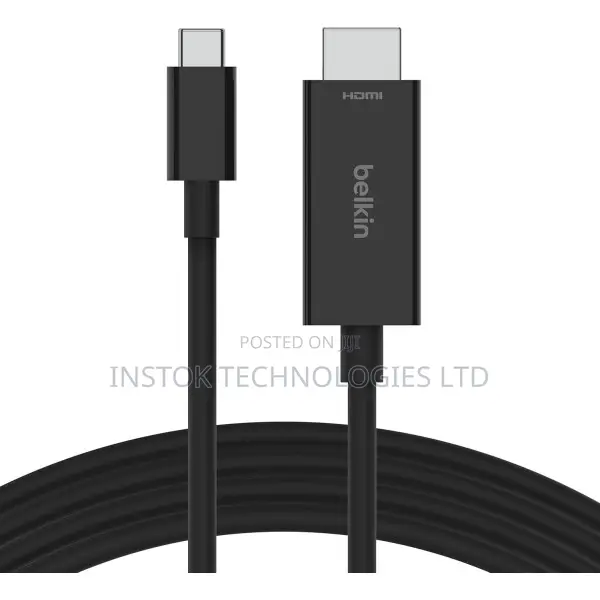Belkin Connect USB-C to HDMI 2.1 Cable 6.6ft/2m at 60hz at 1